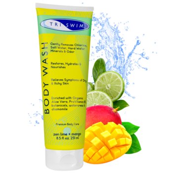 Triswim, Żel do mycia ciała, Limonka+Mango, 250ml - Triswim