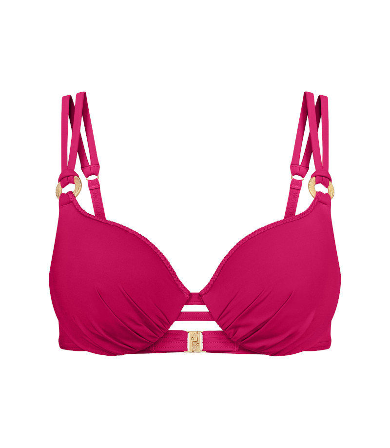 Triumph Donna Summer Expression W 05 pt, Bikini top, GREEN - DARK COMBINATION, 5F