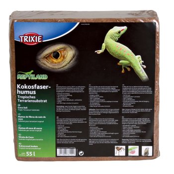 TRIXIE Podłoże z orzecha kokosowego REPTILAND, prasowane, 60 L, 76154 - Trixie