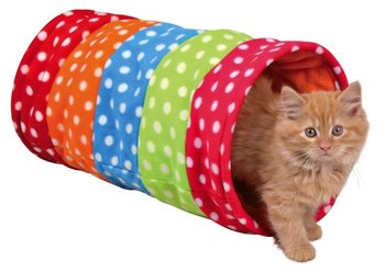 Trixie, tunel kolorowy dla kota, rozmiar 60cm - Trixie