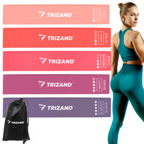 Trizand, zestaw gum oporowych do ćwiczeń, Band, 5 szt.