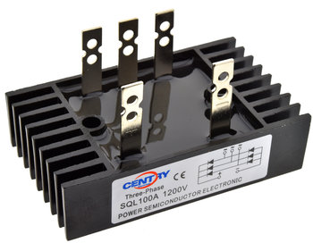 Trójfazowy Mostek Prostowniczy 100A 1200V SQL100A 3FAZ 3FAZ SQL100 RADIATOR - Veoz