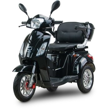 Trójkołowy Skuter Elektryczny, Pojazd Dla Seniora Bili Bike Shino G2 Gel Czarny - Bili Bike