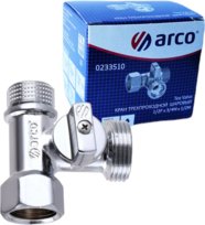 Trójnik 1/2x1/2" z zaworem 3/4" ARCO ARCO