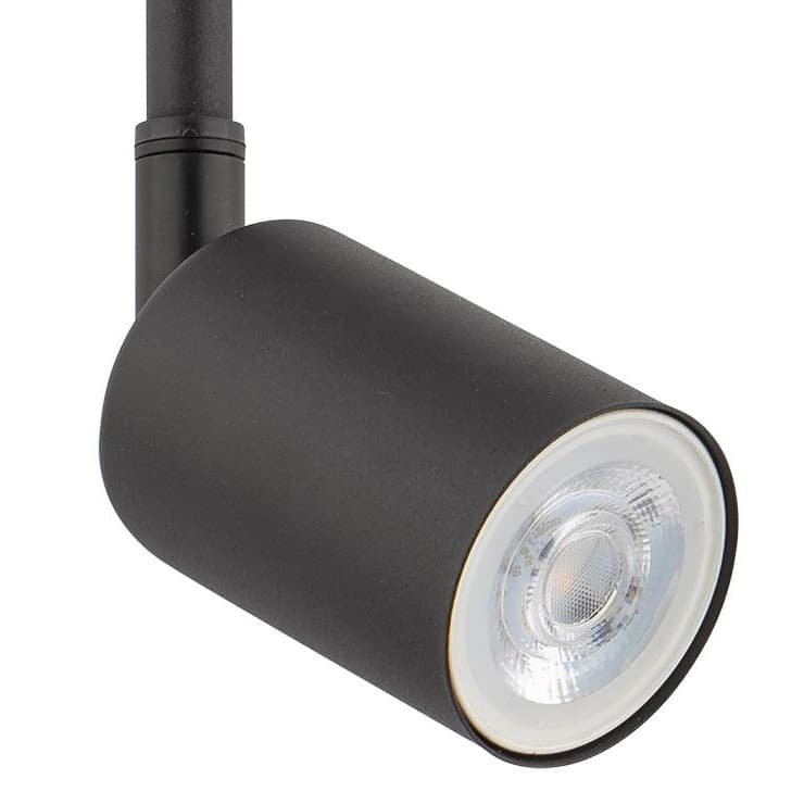 TK Lighting Tk Lighting Trójobwodowa Lampa Wisząca Tuba Tracer 4931 Szynowa Czarna