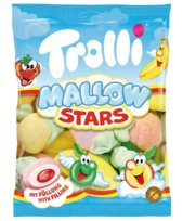 Trolli Mallow Stars 150g - pianki z nadzieniem Trolli