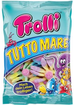 Trolli, żelki owocowe Ośmiornice, 175 g - Trolli