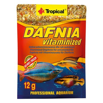 Tropical Dafnia Vitaminized 12g, pokarm dla ryb z witaminami - Tropical