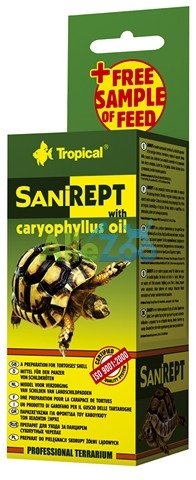 Фото - Вітаміни для гризунів Tropical SANIREPT pielęgnacja skorupy żółwia 15ml 