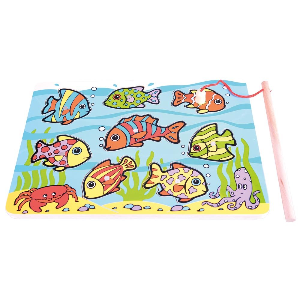 Tropikalne Rybki, gra zręcznościowa, Bigjigs Toys