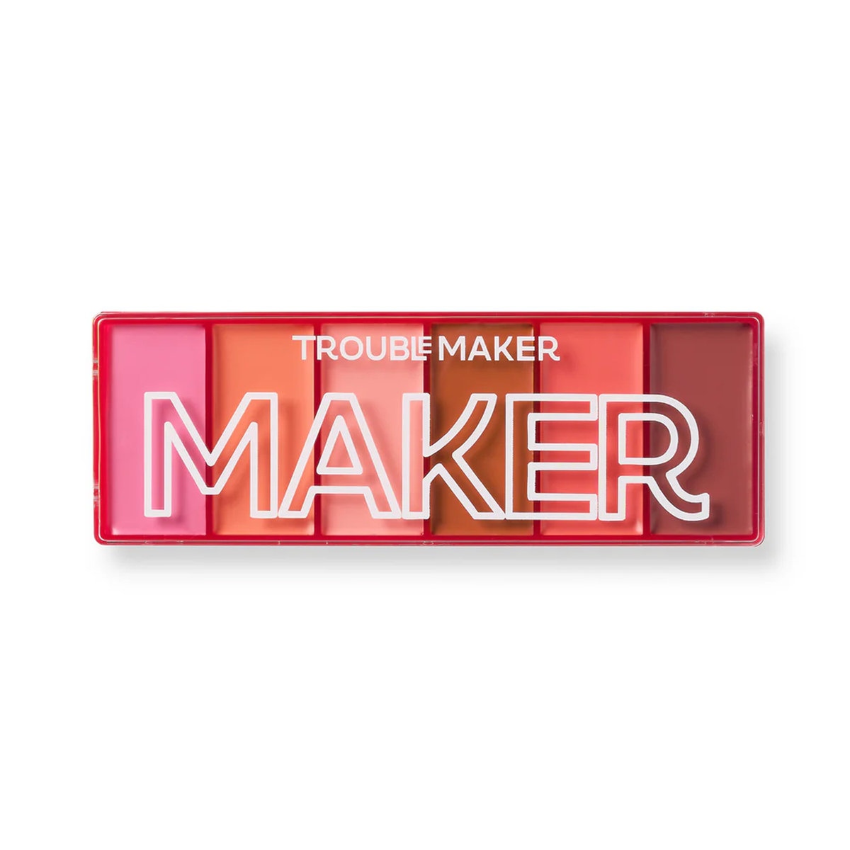 Trouble Maker Paleta 6 Kremowych Różów Róż do Policzków Maker Sweetie ...