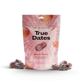 TRUE DATES Daktyle o Smaku Sweet Peach 100g BEZ CUKRU - Inna marka