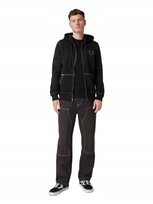 TRUE RELIGION CZARNA BLUZA MĘSKA Z KAPTUREM BIAŁE SZYCIA M 26BA True Religion