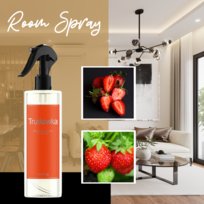 TRUSKAWKOWY ZAPACH DO DOMU POMIESZCZEŃ ŚWIEŻA TRUSKAWKA TRUSKAWKA ZAPACH DO ŁAZIENKI TKANIN SAMOCHODU  TAPICERKI ODŚWIEŻACZ SPRAY ROOM SPRAY RAVINA 200 ml