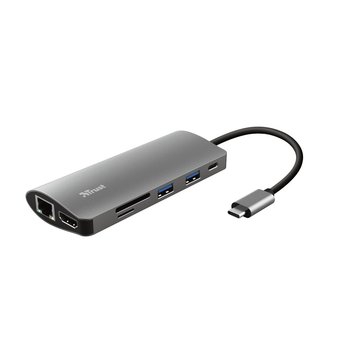 Trust, Adapter DALYX 7-IN-1 USB-C - Trust