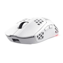 Trust GXT 929W Helox - Mysz optyczna bezprzewodowa dla graczy 4800 DPI & RGB (Biały) Trust