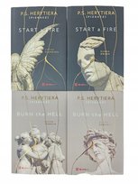 Trylogia Hell 1-4 Start a Fire Zestaw Książek Herytiera "pizgacz" P.S.