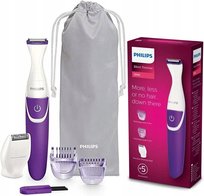 Trymer bikini Philips BRT383/15 z nasadkami, pędzelkiem i woreczkiem etui Philips