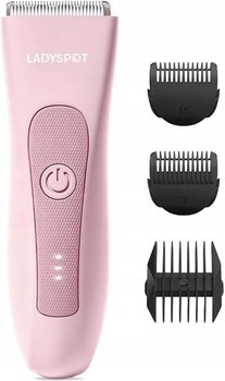 Trymer damski do depilacji, wodoodporny, USB, 3 nasadki, 90 min pracy - Inny producent