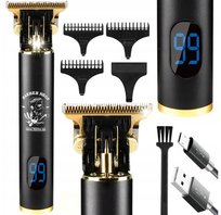 Trymer Do Strzyżenia Golenia Włosów Brody Zarostu Maszynka Ekran Lcd