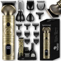 TRYMER MASZYNKA DO STRZYŻENIA WŁOSÓW BRODY CIAŁA GŁOWY NOSA GOLARKA 17w1