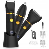 Trymer Maszynka Golarka do Strzyżenia Golenia Włosów Brody Nosa Uszu Brwi AMT