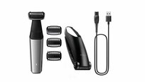 Trymer męski do ciała PHILIPS BG5021/15 - wodoodporny, do pleców i klatki piersiowej, 3 nasadki, bezprzewodowy, hipoalergiczne ostrza Philips