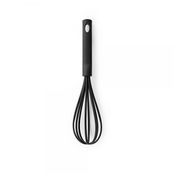 Trzepaczka duża BRABANTIA Non Stick Black Nylon, 27,6 cm