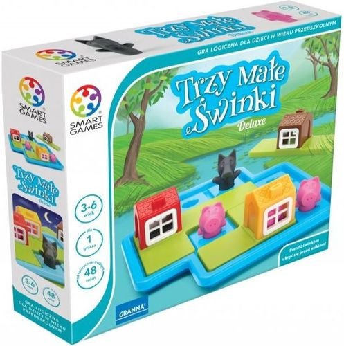 Trzy Małe Świnki, gra edukacyjna, Smart Games, po angielsku, SmartGames