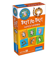 Trzy po trzy zwierzęta Superfarmera, gra planszowa, GRANNA