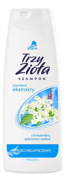 Фото - Шампунь Trzy Zioła, szampon do włosów przeciwłupieżowy, 250 ml