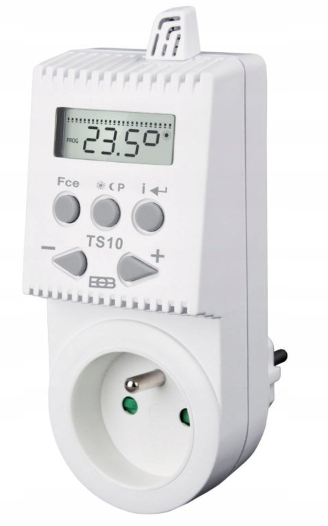 Фото - Терморегулятор TS10 Termostat Regulator Temperatury Programowalny Do Gniazdka