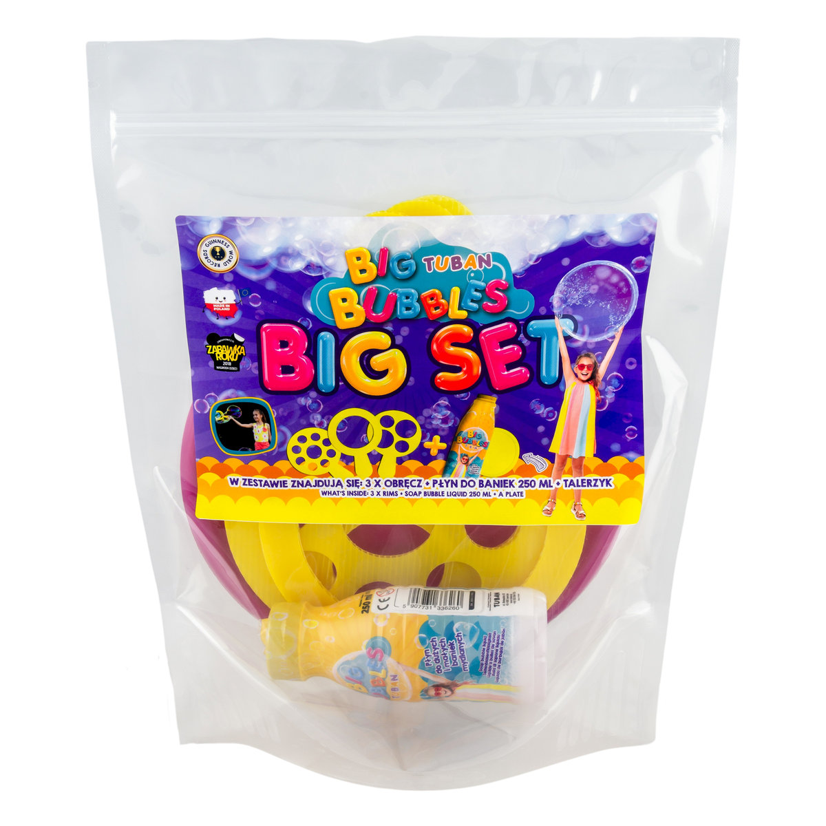 Tuban, Zestaw do baniek mydlanych, Big Tuban-Zdjęcie-0