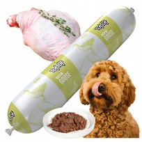 TUF TUF BATON Z GĘSINĄ 900G MOKRA KARMA DLA PSA 70% MIĘSA BEZZBOŻOWA