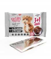 TUF TUF saszetki dla psa 4 x 100g - 2x drób 2x wołowina