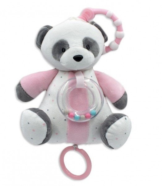 Фото - Мобіль Tulilo Pozytywka Panda różowa 18 cm 
