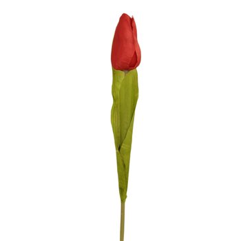 Tulipan pojedynczy M561-5 czerwony sztuczny kwiat - Inny producent