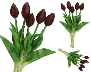 Tulipany Bukiet Tulipanów Gumowane Gumowe Silikonowe Jak Żywe - Inny producent