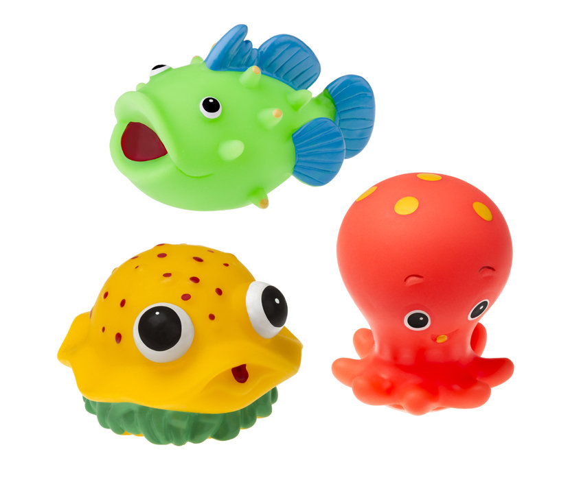 Фото - Іграшка для купання Tullo, zabawki do kąpieli zwierzątka morskie, zestaw