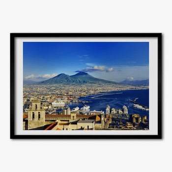 Tulup, Foto obraz ścienny z ramą MDF Neapol Włochy, 70x50 cm - Tulup
