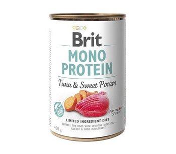 Tuńczyk i słodki ziemniak BRIT Mono Protein Tuna&Sweet Potato, 400 g - Brit