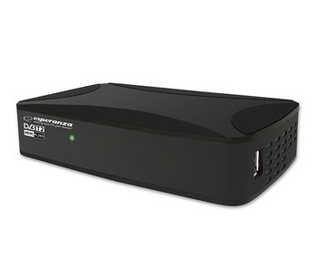 Tuner cyfrowy Esperanza EV108 DVB-T/T2 H.265/HEVC - Esperanza