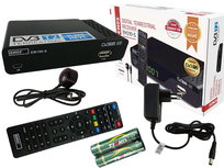 Tuner dekoder cyfrowy TV naziemnej Emos, DVB-T/T2 HDMI J6014 Emos
