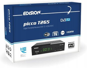 Tuner Dekoder Dvb-T2 Edision Picco T265 - Inny producent