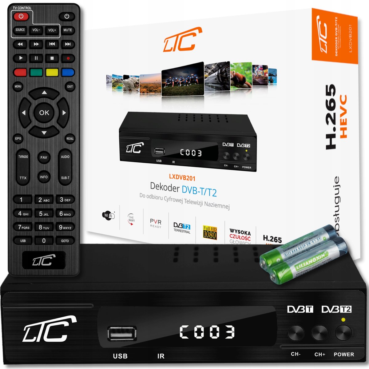 DVBT HD 2 H.265 HEVC TV tunner > DVBT projector