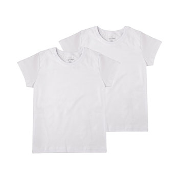 Tup Tup, Koszulka z krótkim rękawem, dziewczęca, dwupak,  rozmiar 128 - Tup Tup