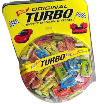 Turbo, guma balonowa z obrazkami, 300 sztuk - Extreme