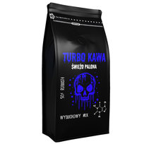 TURBO Kawa ziarnista Do ekspresu 1kg 50/50 Robusta/Arabica MIX