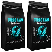 TURBO Kawa ziarnista Do ekspresu 2kg 80/20 Robusta/Arabica ODRZUTOWY ELIXIR