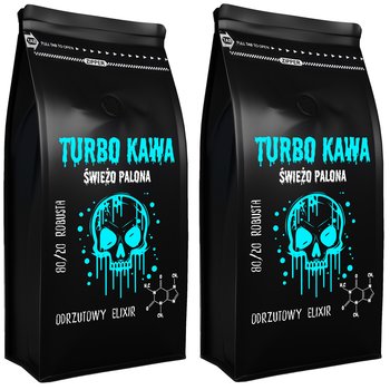 TURBO Kawa ziarnista Do ekspresu 2kg 80/20 Robusta/Arabica ODRZUTOWY ELIXIR - Yankee Caffee
